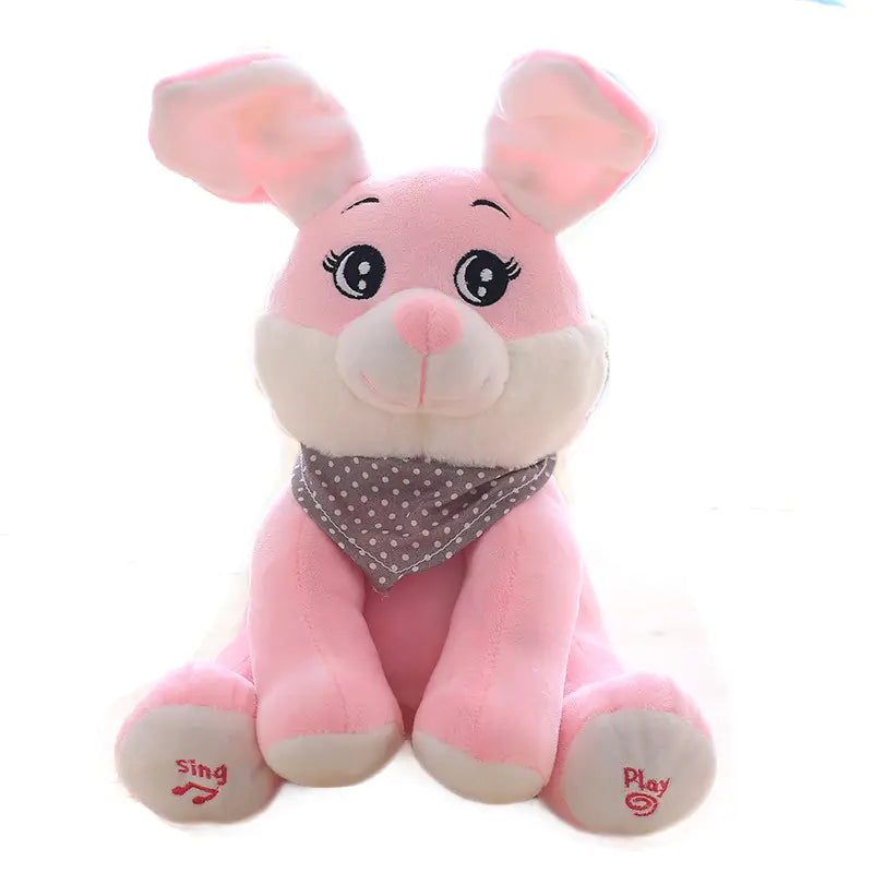 Customizable Musical Plush Elephant for Kids