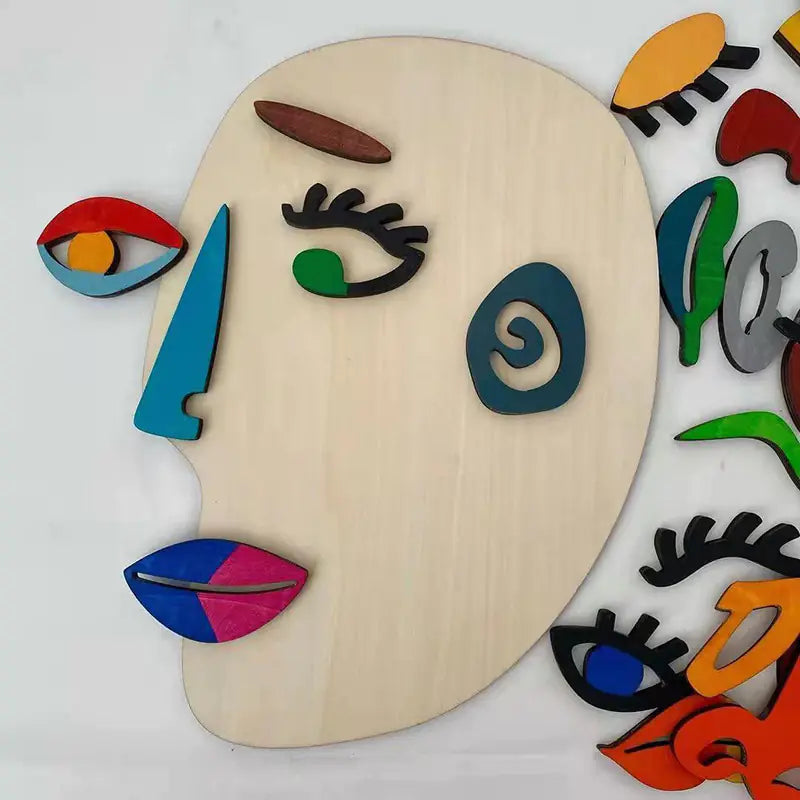 Wooden Montessori Educational Jigsaw Puzzle for Kids