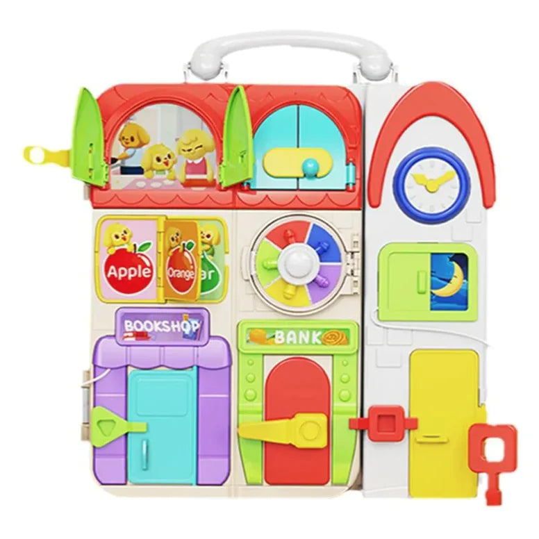 Montessori Busy Board for Toddlers