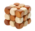 Wooden Rubik's Cube Puzzle Toy