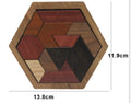 Wooden Puzzle Toy for Kids - Brain Teaser Game