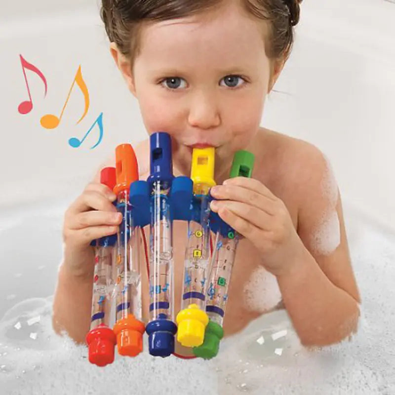 Five-Color Water Flute Musical Toy Instrument