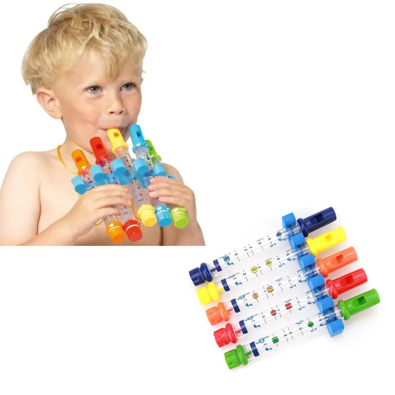 Five-Color Water Flute Musical Toy Instrument